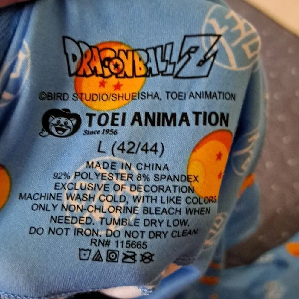 DragonBallZ polo NWT